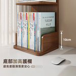 【上手家居】小熊桌上書架櫃-深棕色(桌上書櫃/桌上書架/桌上型書櫃/桌上型書架), , large