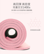 【X-BIKE買一贈三】NBR加厚款瑜珈墊10MM厚185x61CM防滑墊/地墊贈綁帶、背袋、皮拉提斯球YG16, , large
