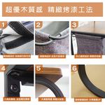 【雙手萬能】木質感邊桌附軟布抽屜(邊櫃 收納桌 客廳桌 茶几), , large