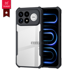 XUNDD訊迪 軍事防摔 POCO F9 Pro 鏡頭全包覆 清透保護殼 手機殼(夜幕黑), , large