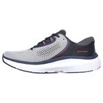 Skechers Go Run Pure 4 男 慢跑鞋 運動 訓練 止滑 支撐 輕量 灰橘 [246082GYOR], , large