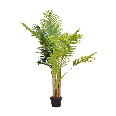 【YU Living】模擬棕櫚樹綠色植物盆栽-140CM