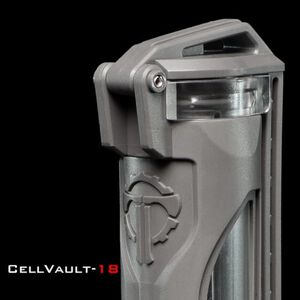 【THYRM】THYRM CellVault-18 電池防水盒｜18650 / 18350 收納｜IPX7 防水｜K.T.Tactic