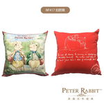 【 Peter Rabbit 比得兔】比得生活館｜英國正版授權｜ 比得兔經典抱枕-伯朗豬, , large