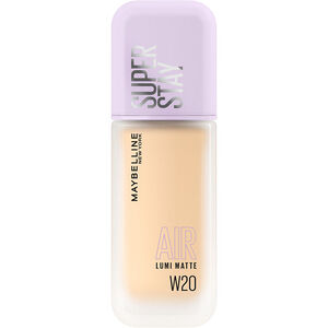 媚比琳裸霧光水粉底SPF12 W20