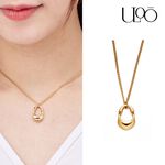ULOO Glimmer 弧光意境項鍊-金色 UN4002610, , large