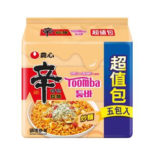 農心辛拉麵-炒麵 辣白醬超值包5入