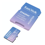 SanDisk Creator 512G UHS-I U3 A2 V30 microSDXC, , large