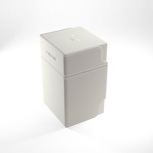 【Asmodee】哨塔卡牌配件收納盒 100+ 白色 Gamegenic Watchtower 100+ White