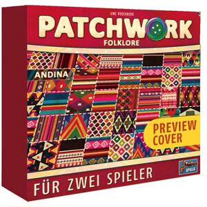 【Asmodee】拼布對決 智利 Patchwork Chile 西班牙文版｜雙人策略桌遊｜特色在地化設計｜特別地域版