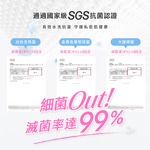 【Clany 可蘭霓】純棉長效抗菌中腰內褲 (M-2XL)｜加大尺碼 透氣包臀 2237-61 丁香紫, , large