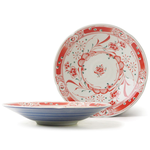 [豐名日本餐具] 8.0"深盤 染赤繪 有古窯 / C08PL0-416, , large
