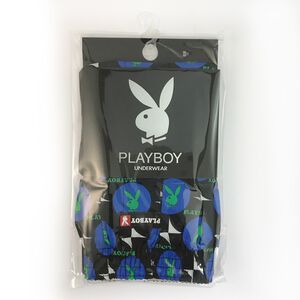 Play Boy 印花平織平口褲-L(花色隨機出貨)