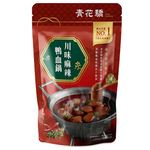 青花驕川味麻辣鴨血鍋火鍋湯底750g, , large
