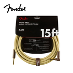 Fender Deluxe SL Tweed IL 樂器導線 15ft 黃編織款【敦煌樂器】, , large