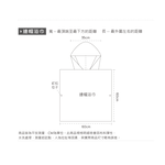 三麗鷗連帽浴巾 大耳狗 酷洛米 斗篷浴巾【ONEDER 旺達棉品】CN-DD101, , large