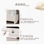 【Hampton 漢汀堡】慕克6尺仿石面伸縮長櫃, , large