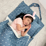 【Savamunt】KID IONIC+&trade; Antibacterial &  Lenzing Tence slumber/Sleeping Bag pinkblue, , large