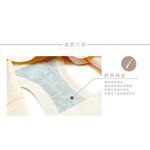 【K's凱恩絲】舒適質感亮面素色內褲-S62款香檳金, , large