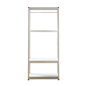 Angle steel wardrobe rack