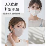【千康購物網】CICIBELLA  6D輕呼吸口罩10入-灰米, , large