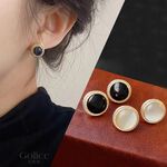 【Gulicc】古莉可 耳環 中古世紀風格復古簡約耳環, , large