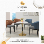 【Hampton 漢汀堡】杰芮2.3尺岩板圓餐桌, , large