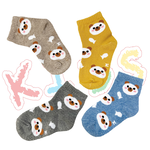 【BVD】6入組-小熊1/2童襪(13-16cm)(B577 童襪 兒童襪 止滑 台灣製)-網, , large