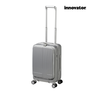 【Innovator】 19吋 鏡面雙前開剎車登機箱 INV50-星砂銀
