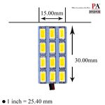 【PA LED】QF3 寬電壓 超白光 暖白光 鹵素光 LED 燈板 雙尖 T10 BA9S 室內燈 閱讀燈 車廂燈, , large