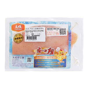 大成冷凍安心清胸肉單包300g(箱購)