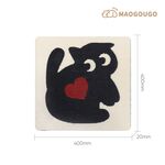 Maogougo貓咪耐抓板(限宅配)少掉屑貓抓板貼牆貓抓板貓抓板貓玩具高磅數瓦楞貓抓板, , large