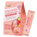 【米森 vilson】膠原搖搖-草莓多酚C (7gx8包/盒), , large
