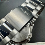 [星晴錶業]CASIO手錶,44mm,CA56831銀色錶面銀錶殼銀色精鋼錶帶款, , large