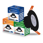 DanceLight舞光 6入組 LED 5W 崁孔7.5CM 歡笑崁燈 坎燈 快接頭快速安裝 時尚白/貴族黑(白光/黃光/自然光), , large