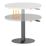 [KAKU] Pneumatic Height Adjustable Coffee Table, , large