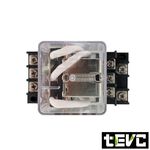 《tevc》含稅 發票 40A 繼電器 三開三閉含底座 工控耐流 大功率 功率繼電器 DC12V-40A  R017, , large