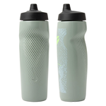 NIKE REFUEL BOTTLE K BRYANT 擠壓水壺 24OZ/700ml 運動水壺 快速補水 N101521604124灰綠/N101521607724黑, , large