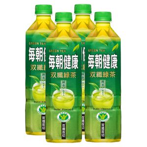每朝健康雙纖綠茶(無糖) 650ml