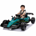 Aston Martin F1 兒童電動玩具車 卡丁車 充電跑車 派對禮物 兒童超跑 電動車 進口商檢合格, , large