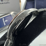 [星晴錶業]MASERATI手錶,42mm,R8853151002黑色錶面玫瑰金錶殼金銀相間精鋼錶帶款, , large