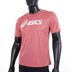 Asics 男女 短袖 T恤 運動 透氣 吸濕 快乾 抗UV 台灣製 延續 粉紅 [2033B666-700], , large