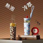 KEPO LQ 700mL KC016 316L不鏽鋼茶水分離保溫杯 陶瓷款, , large