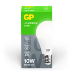 GP超霸 LED環保高效能球型燈泡 10W 白光/6500K, , large