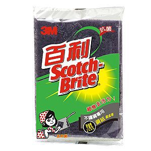 3M Black Scouring Pads