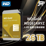 昌運監視器 WD金標 WD261KRYZ 26TB 3.5吋企業級硬碟, , large