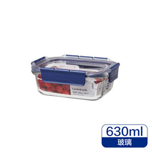 LL Top GLASS Rectangular 630ml