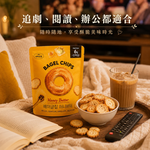 三入組 韓國貝果脆片 蜂蜜奶油風味 50g/袋, , large