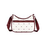 |快速出貨|Lesportsac Classic Hobo 經典斜背包/ 莓果心刺繡, , large