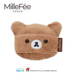 [千康嚴選]MilleF&eacute;e 空氣感植絨蜜粉撲1人-茶小熊, , large